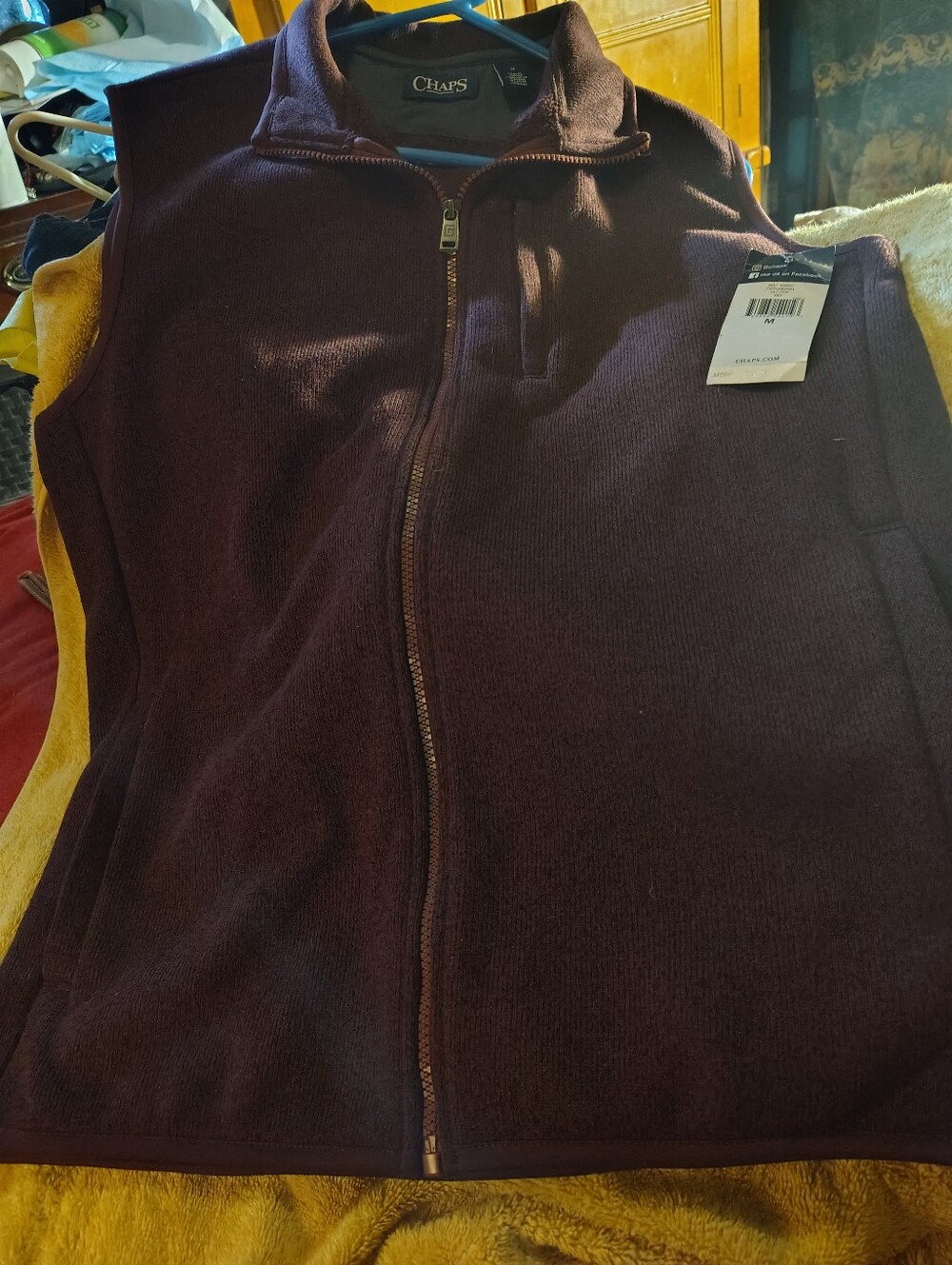Chaps XX LG Fleece Pull Over. Big And Tall